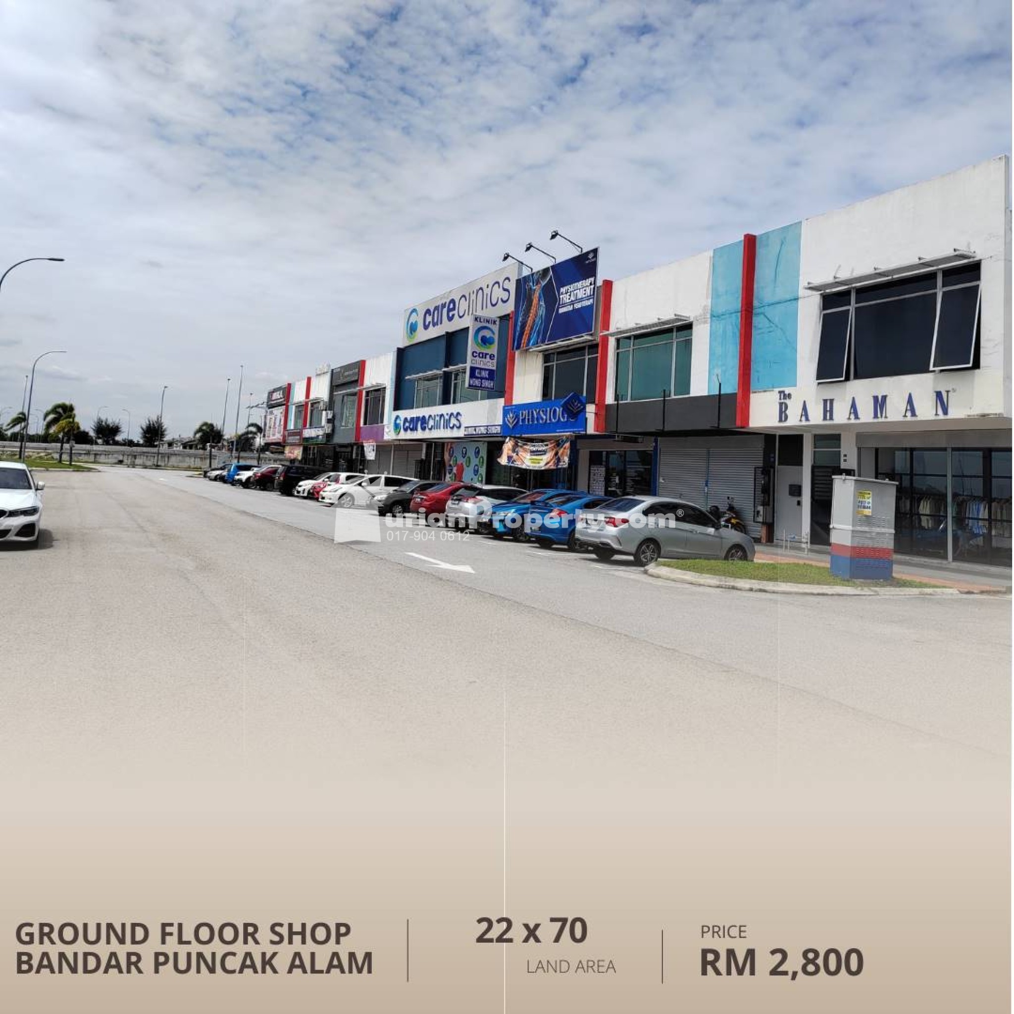 Shop For Rent at Hill park @ Shah Alam North