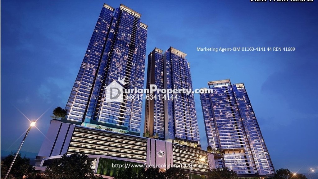 Condo New Launch At The Maple Residences Taman Oug For Rm 643 888 By Kimberly Yap Durianproperty