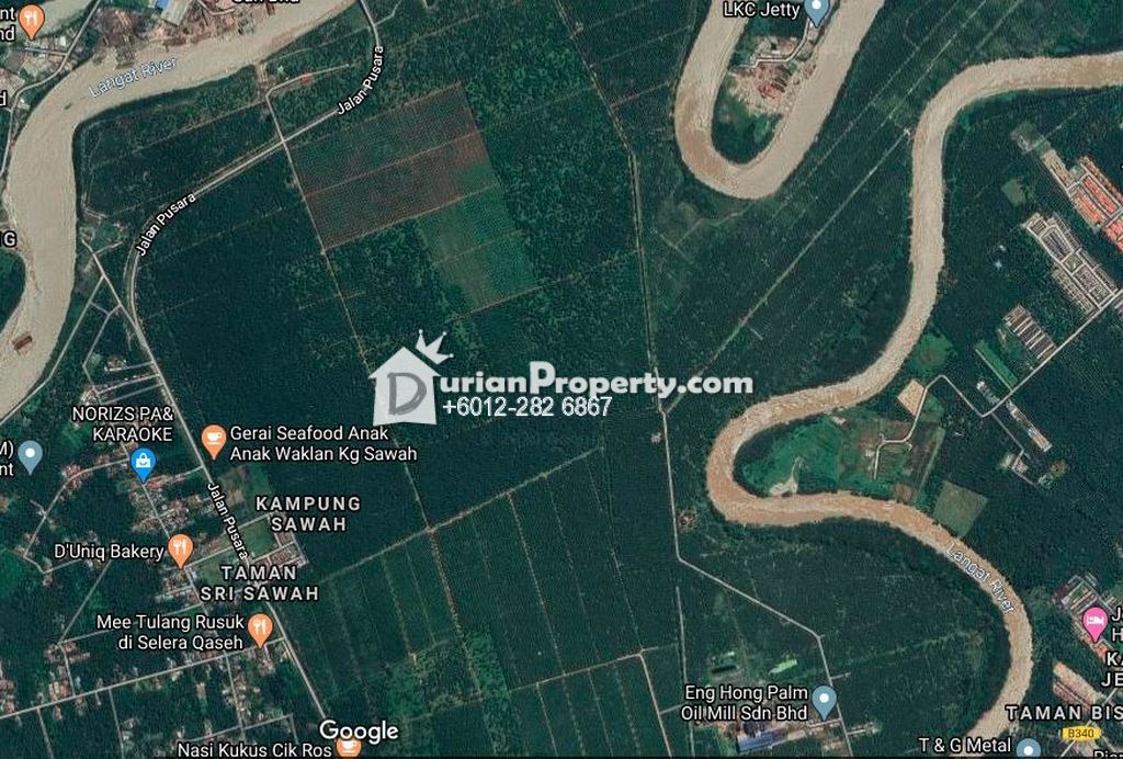 Agriculture Land For Sale at Telok Panglima Garang, Selangor for 