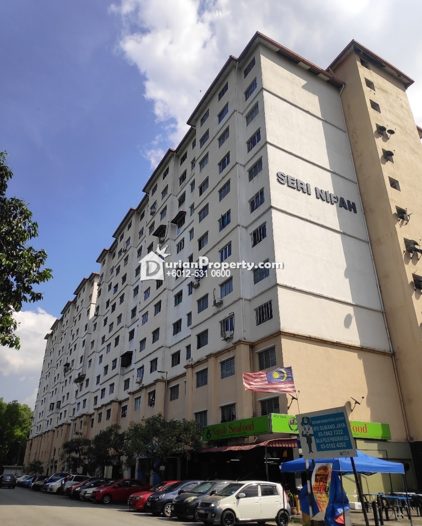 Apartment For Auction At Pangsapuri Seri Nipah Pinggiran Usj Subang Jaya For Rm 140 000 By Hannah Durianproperty