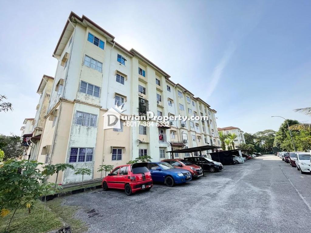 Apartment For Sale at Pangsapuri Flora II, Taman Subang Intan