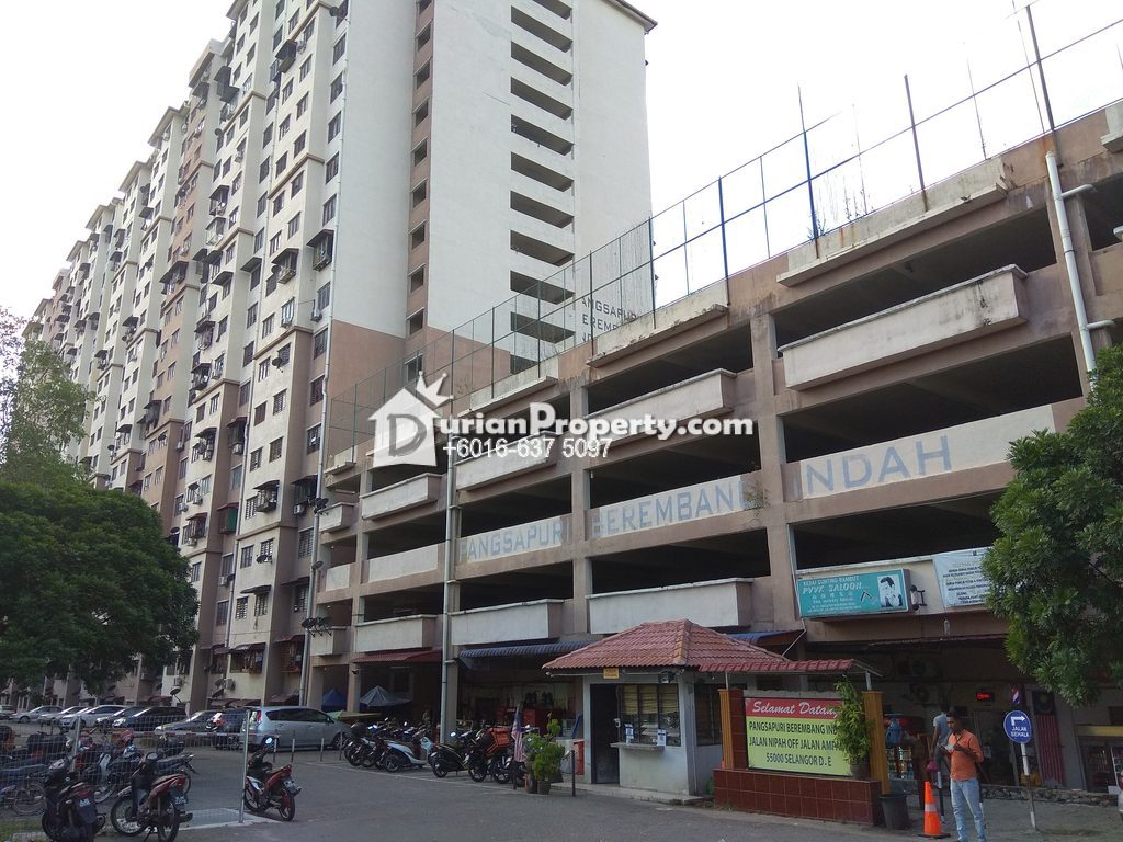 Apartment For Sale At Pangsapuri Berembang Indah Kuala Lumpur For Rm 208 000 By Kk Sah Durianproperty