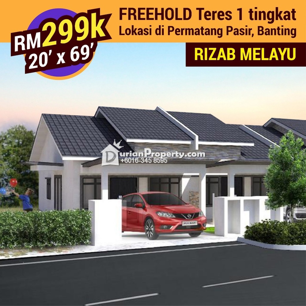 Terrace House For Sale At Taman Banting Baru Banting For Rm 297 000 By Alice Yeoh Durianproperty