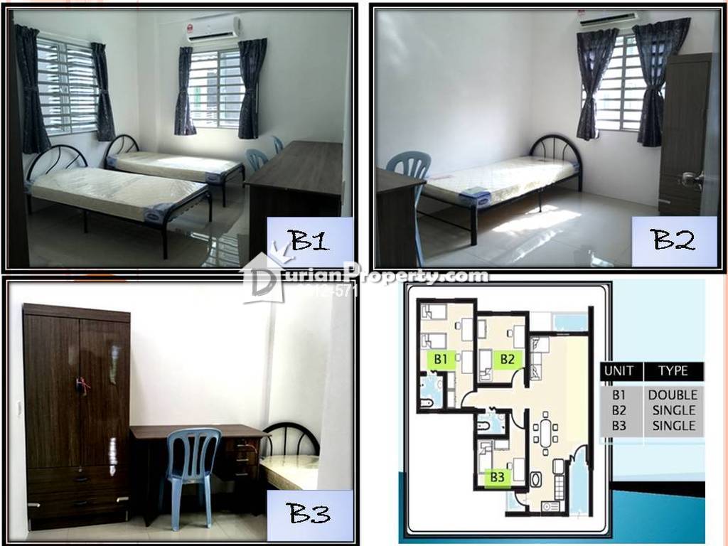 Condo For Rent at Kampus West City, Kampar