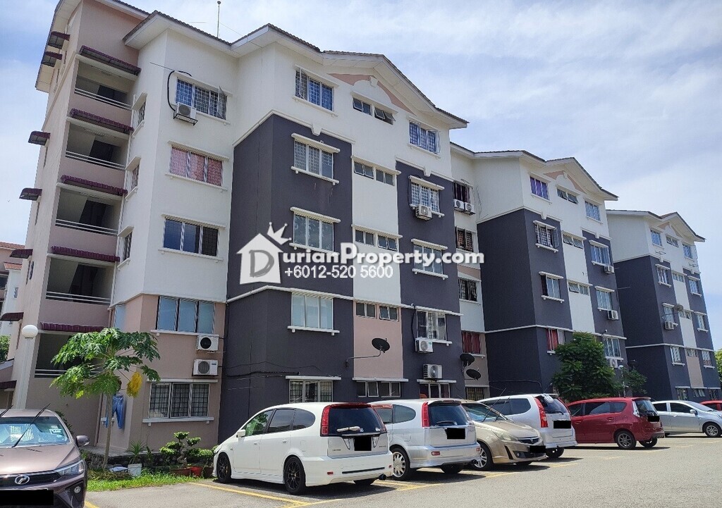 Apartment For Auction at Rose Apartment (Saujana Utama), Sungai Buloh
