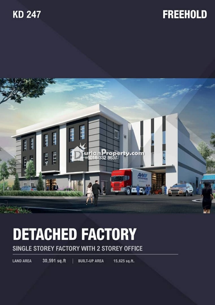 Detached Warehouse For Sale At Kundang Industrial Park Rawang For Rm 6 188 000 By Nelson Yap Durianproperty