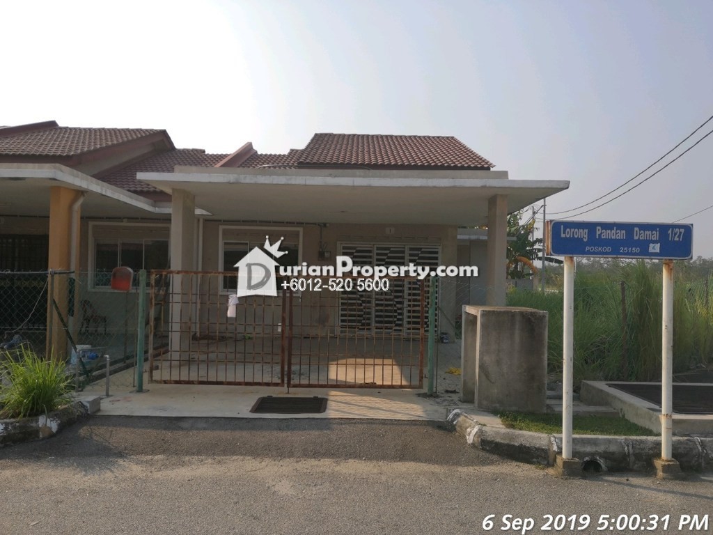 Terrace House For Auction at Taman Pandan Damai, Kuantan