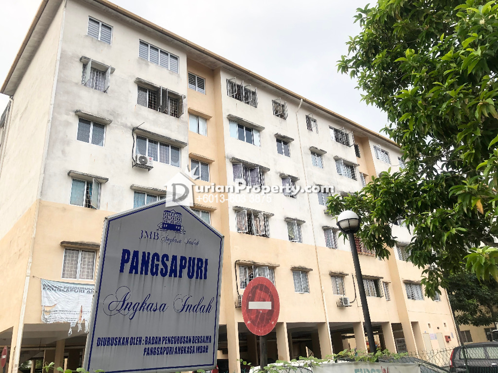 Apartment For Sale at Pangsapuri Angkasa Indah, Taman Angkasa Indah