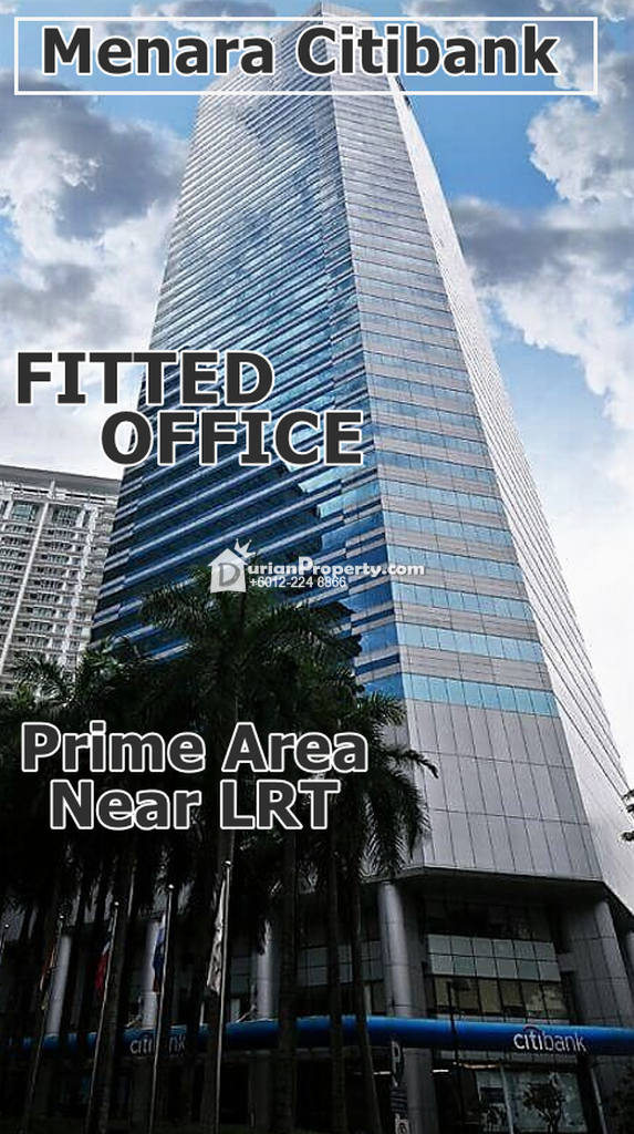 Office For Rent at Menara Citibank