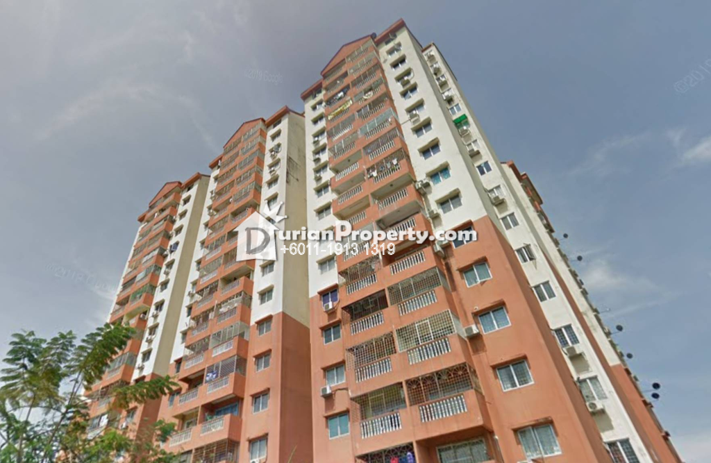 Apartment For Rent at Sri Ria Apartment, Kajang