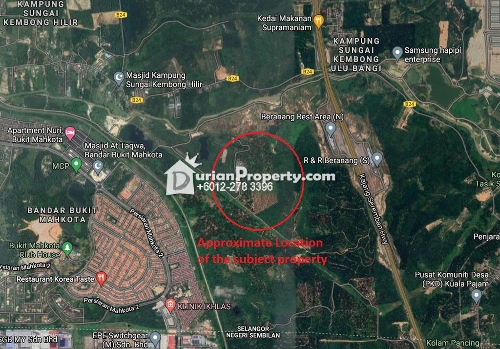 Agriculture Land For Sale at Bangi