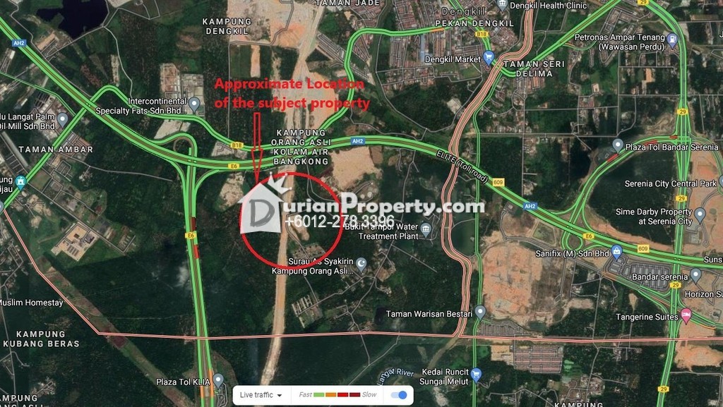 Agriculture Land For Sale at Dengkil