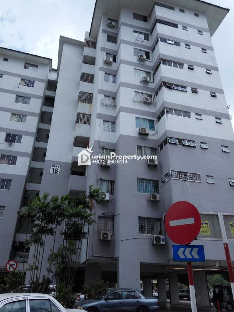 Apartment For Sale at Sri Jinjang Apartment, Jinjang