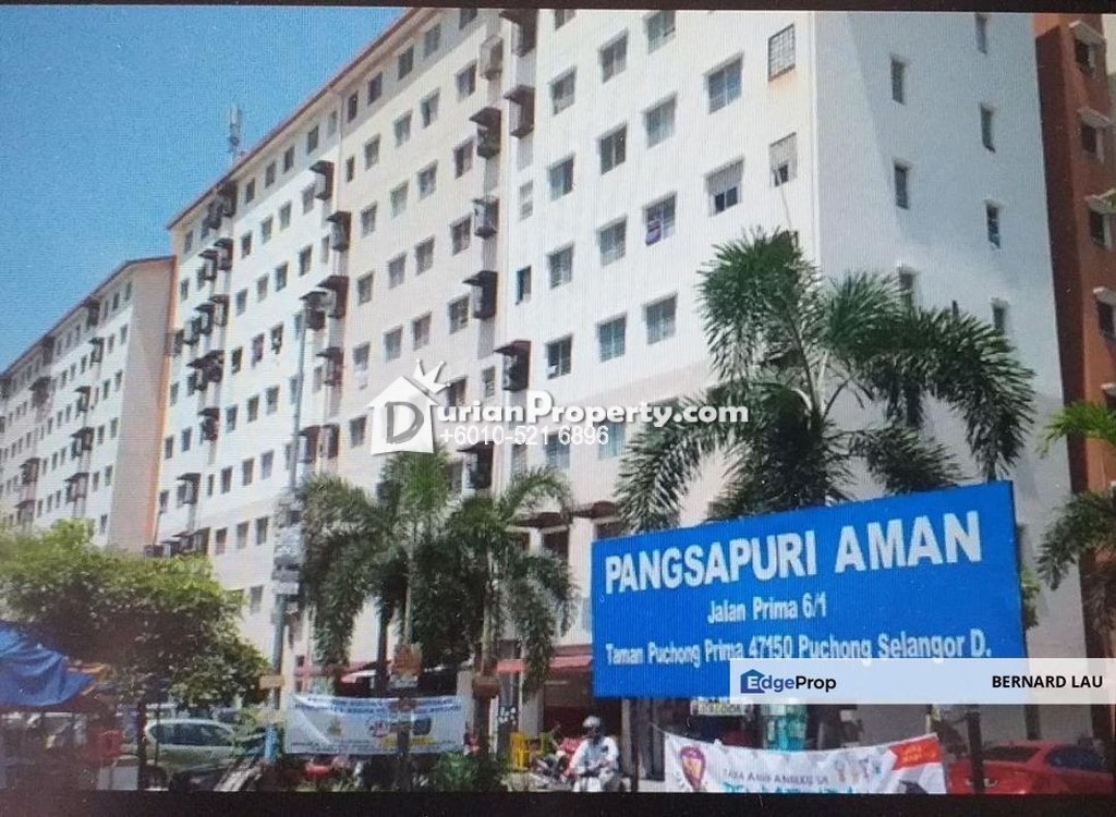 Apartment For Sale at Pangsapuri Aman, Taman Puchong Prima