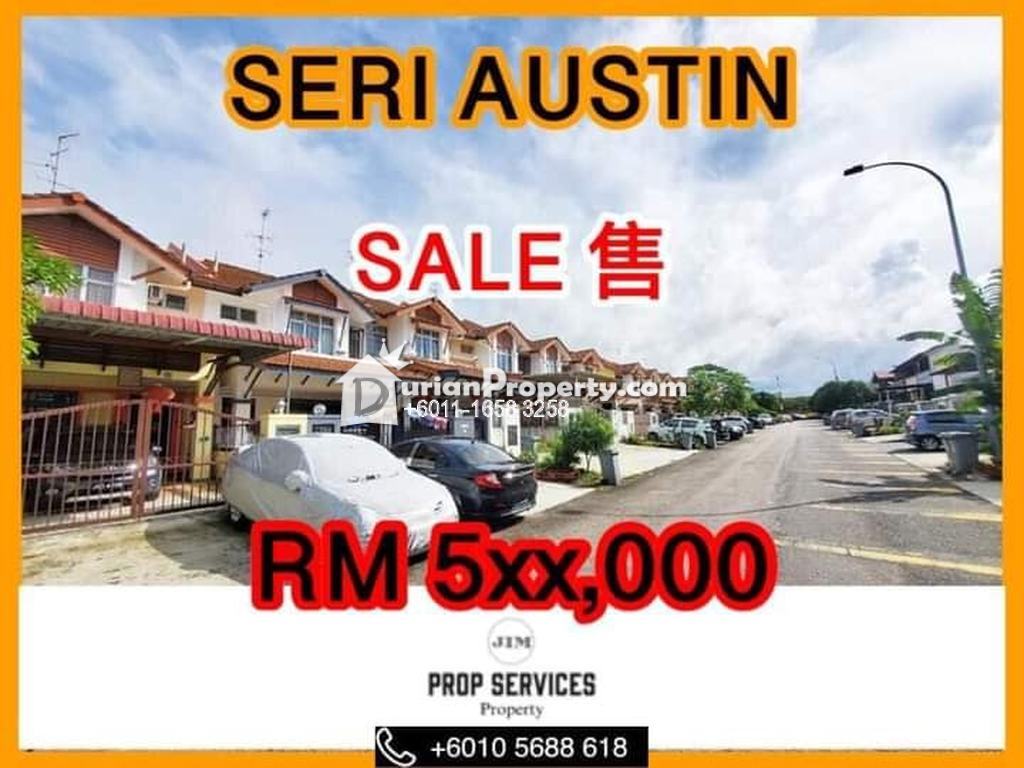 Terrace House For Sale at Taman Seri Austin, Johor Bahru