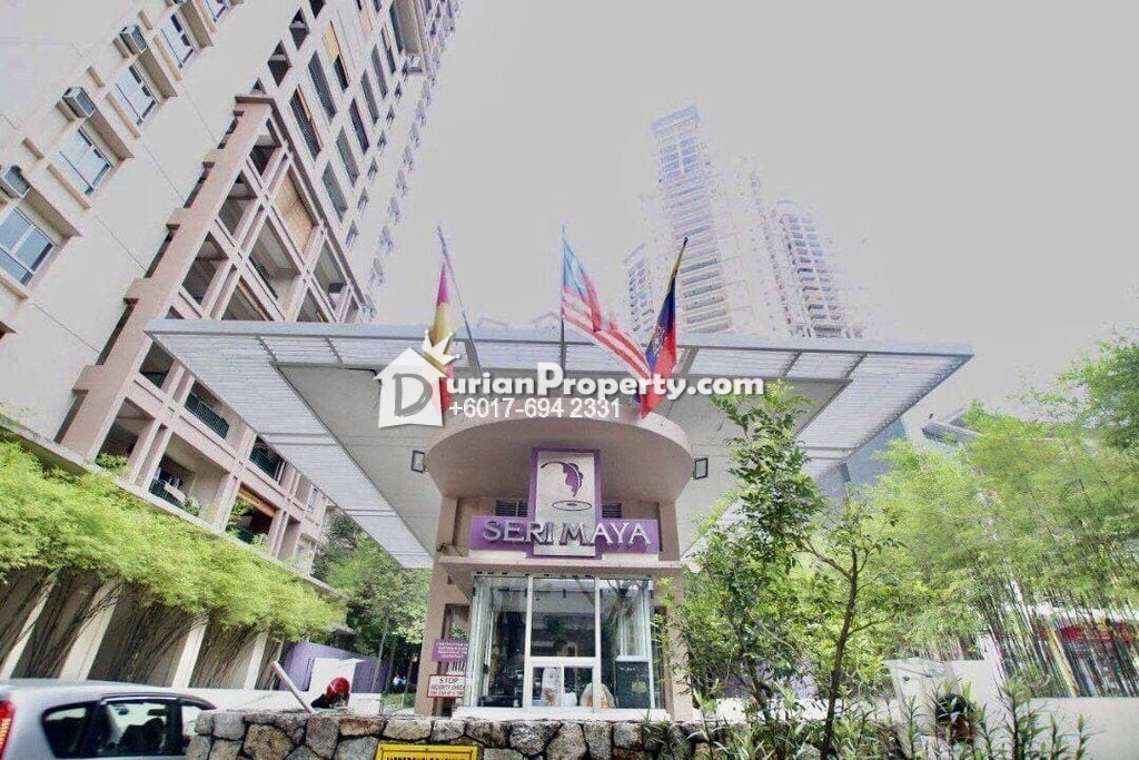 Condo For Rent at Seri Maya Condominium, Kuala Lumpur