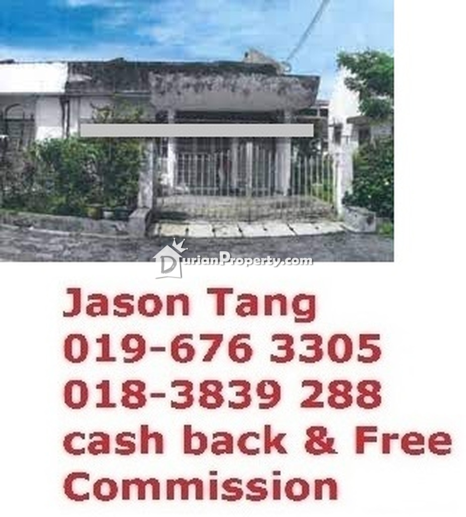 Terrace House For Auction at Taman Buntong Jaya, Ipoh
