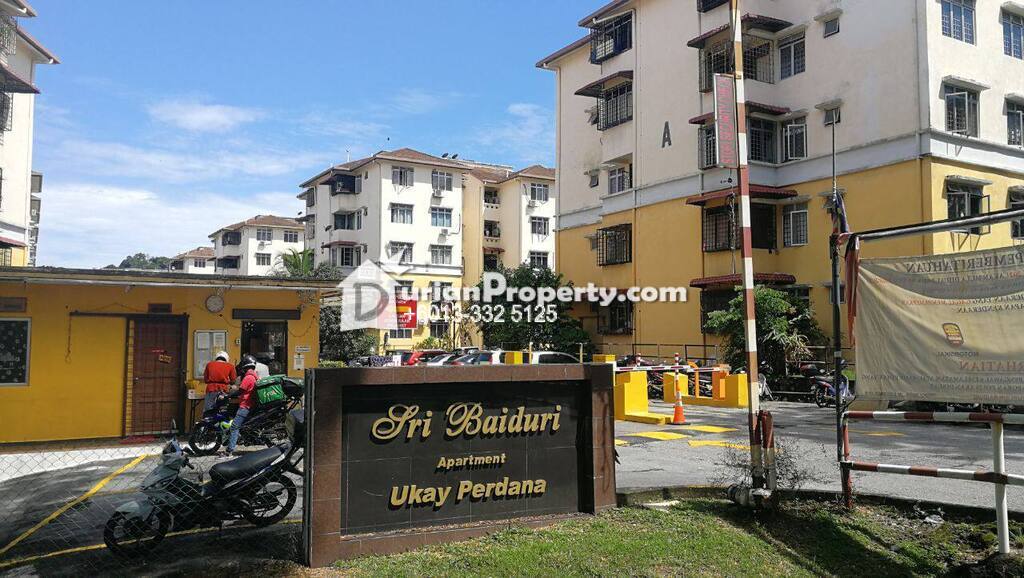 Apartment For Sale at Sri Baiduri Apartment, Ukay Perdana