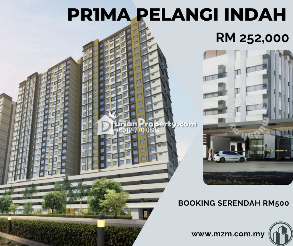 Apartment For Sale At Taman Pelangi Indah, Ulu Tiram For Rm 280,000 By 