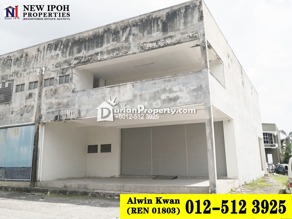 Terrace Factory For Rent at Bercham, Ipoh