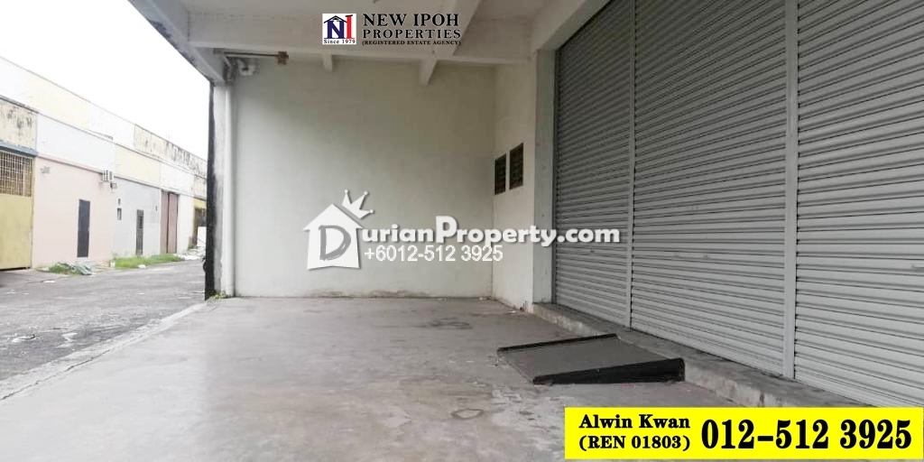 Terrace Factory For Rent at Bercham, Ipoh