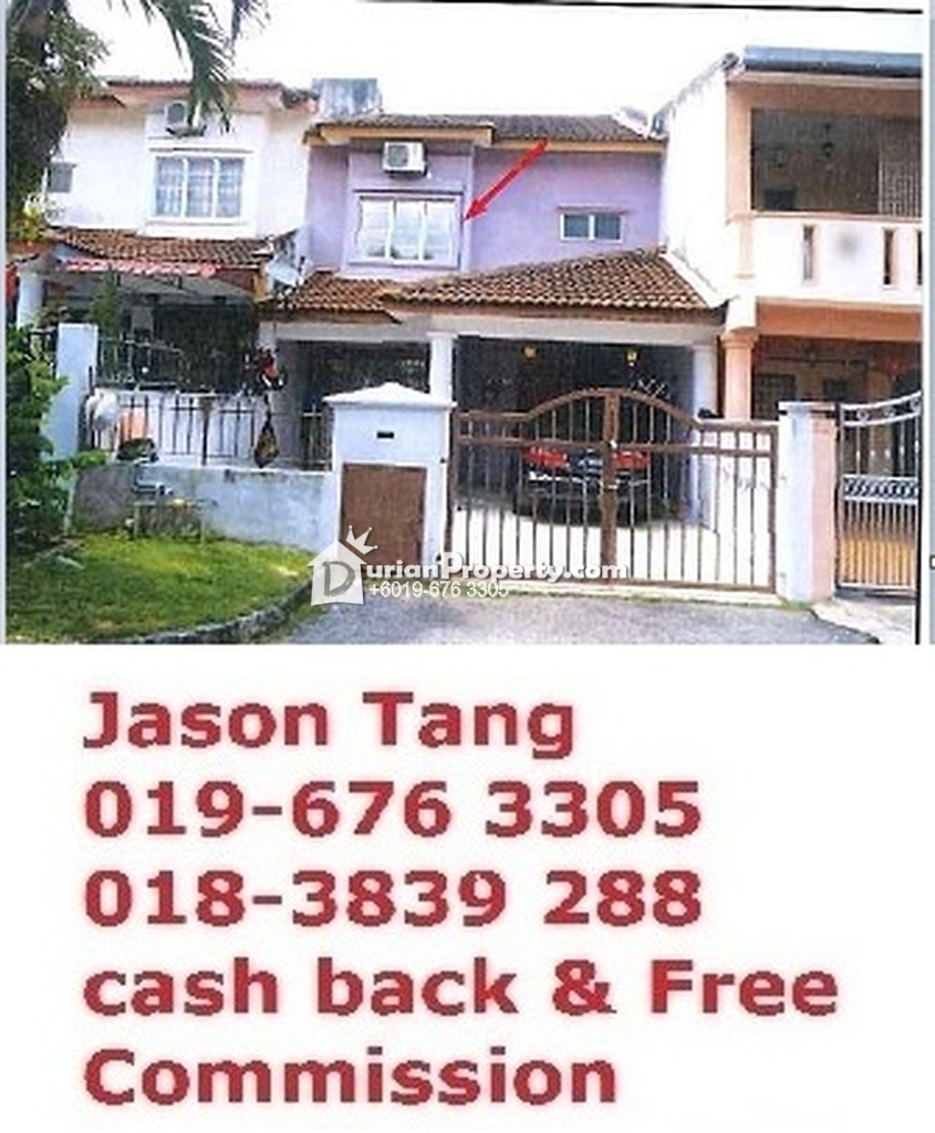 Terrace House For Auction at Taman Putri Kulai, Kulai