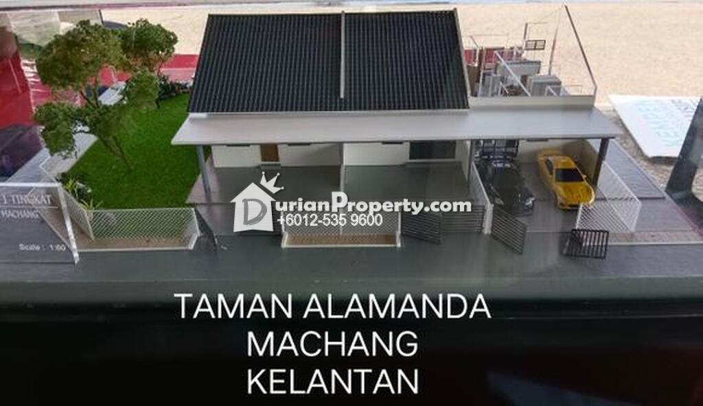 Terrace House For Sale at Machang, Kelantan