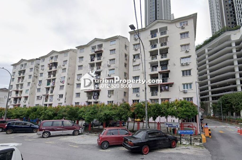 Apartment For Auction at Pangsapuri Danau Pandan 1, Pandan Perdana