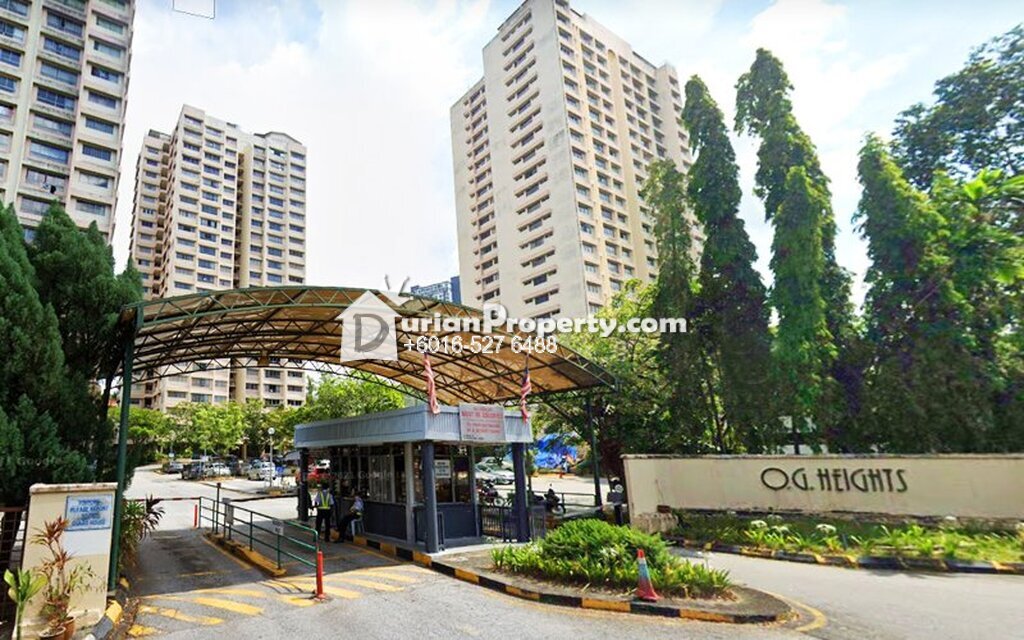 Condo For Sale at OG Heights, Taman Yarl