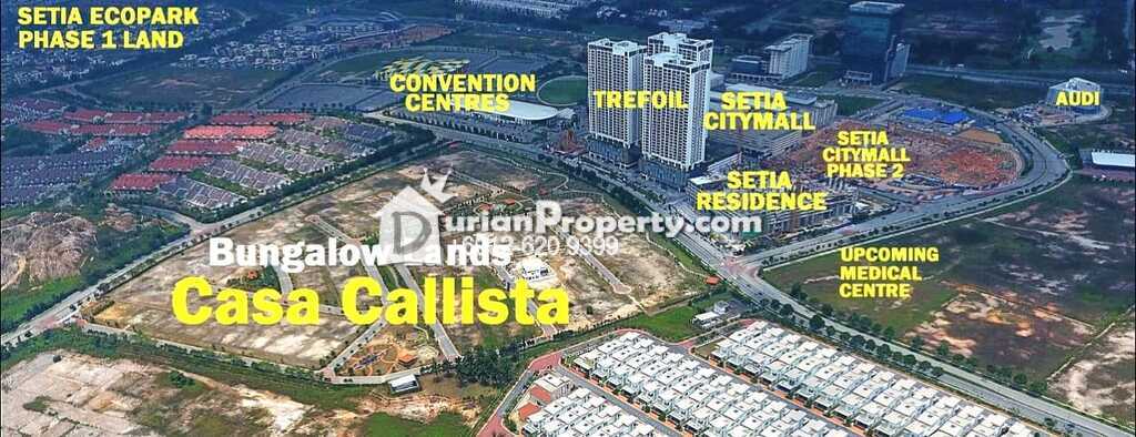Residential Land For Sale at Setia Alam, Shah Alam