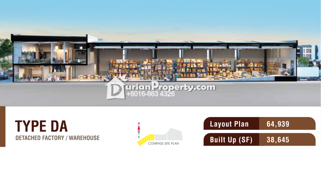 Detached Factory For Sale at Banting Business Centre, Banting