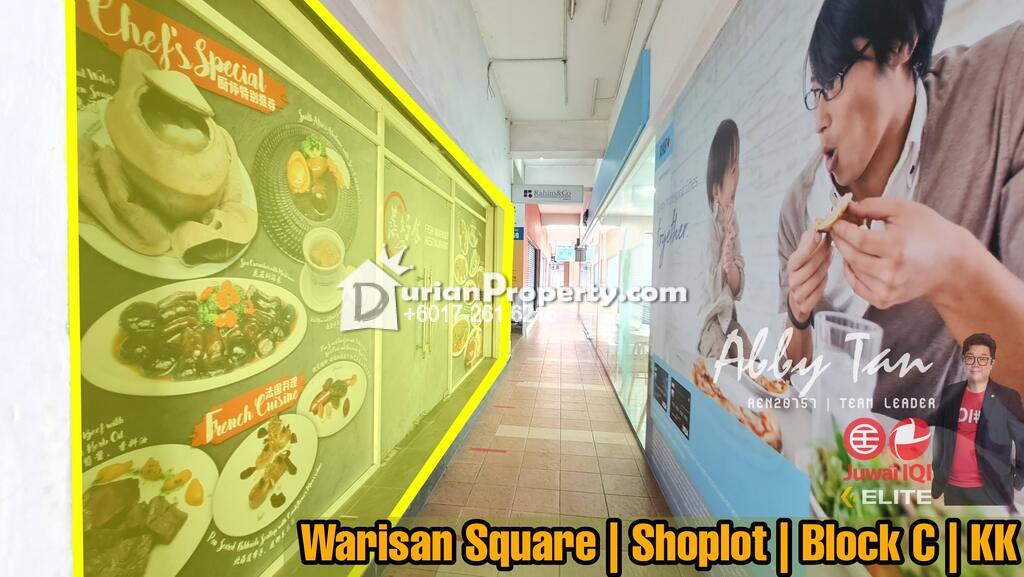 Shop For Sale at Warisan Square, Kota Kinabalu