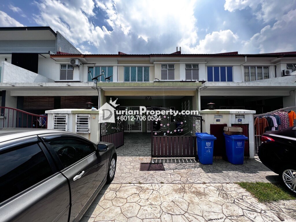 Terrace House For Sale at Taman Alam Indah, Shah Alam