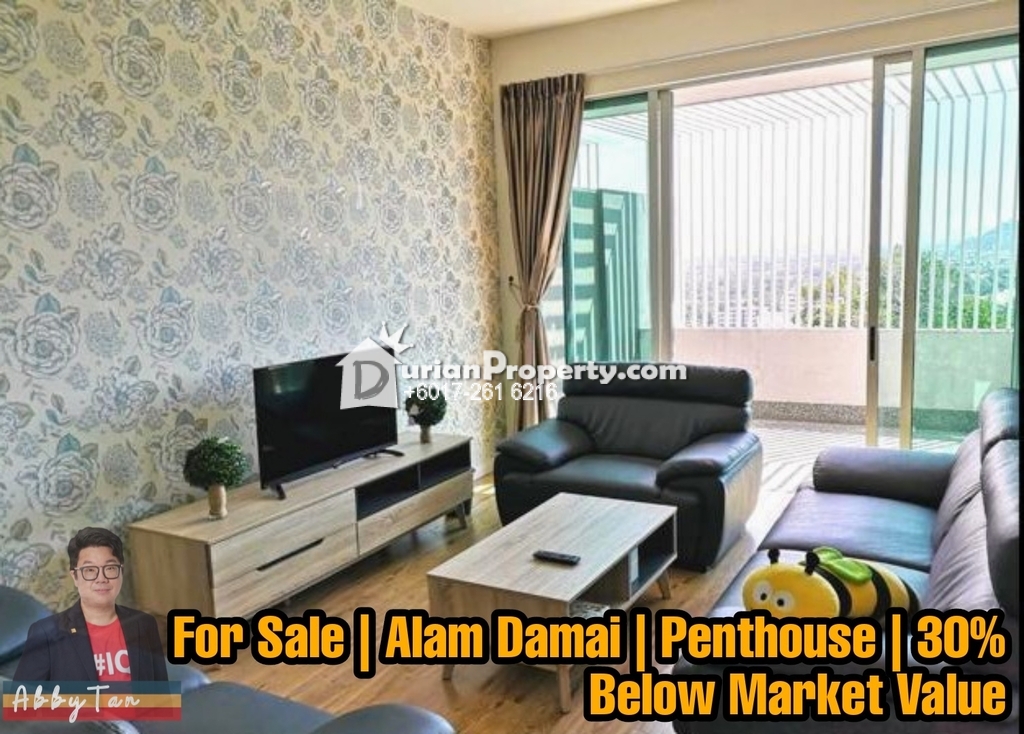 Penthouse For Sale at Alam Damai Condominium, Kota Kinabalu