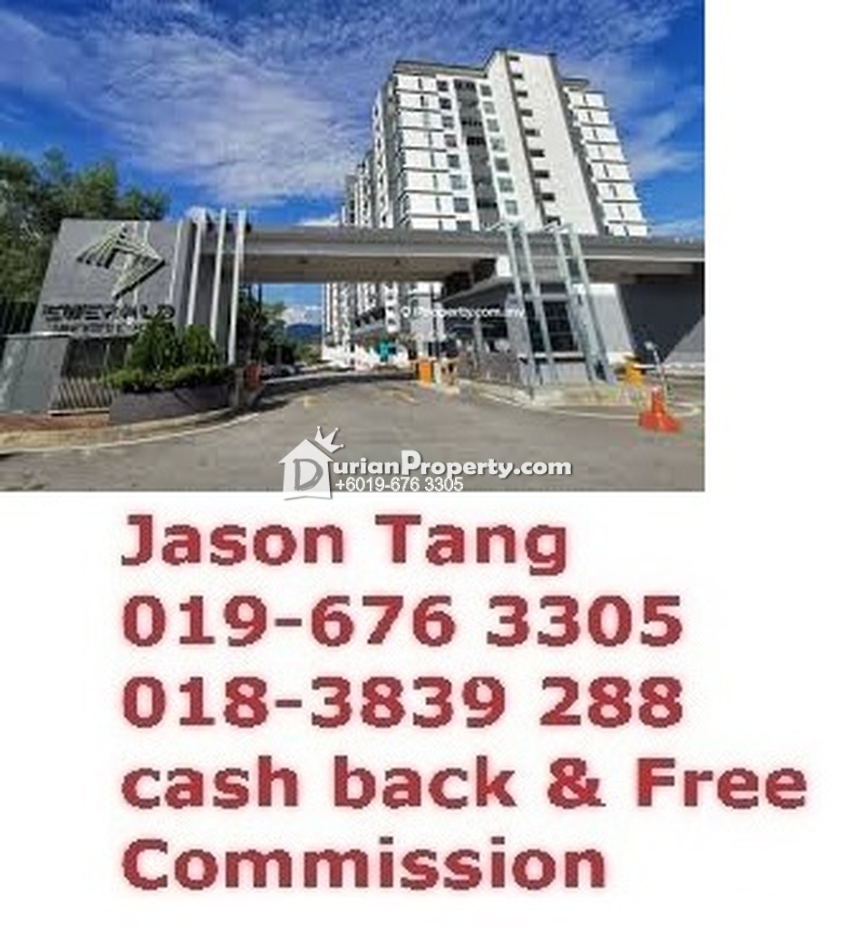 Apartment For Auction at Emerald Residence, Bandar Mahkota Cheras