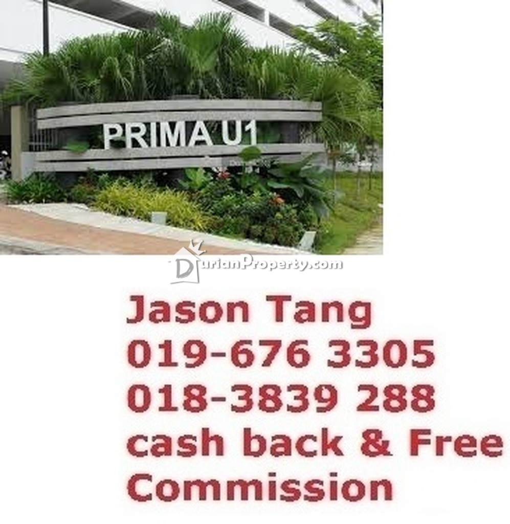 Apartment For Auction at Prima U1, Shah Alam