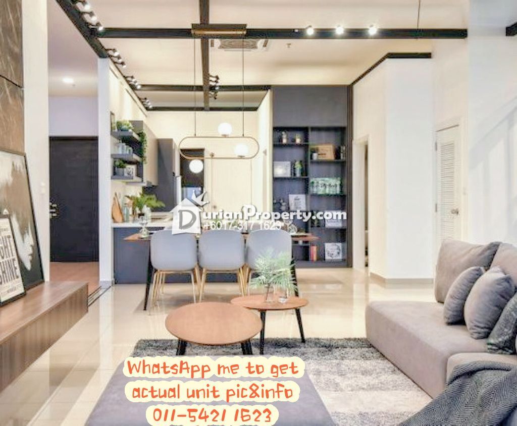 Condo For Rent at Rafflesia Condominium, Sentul