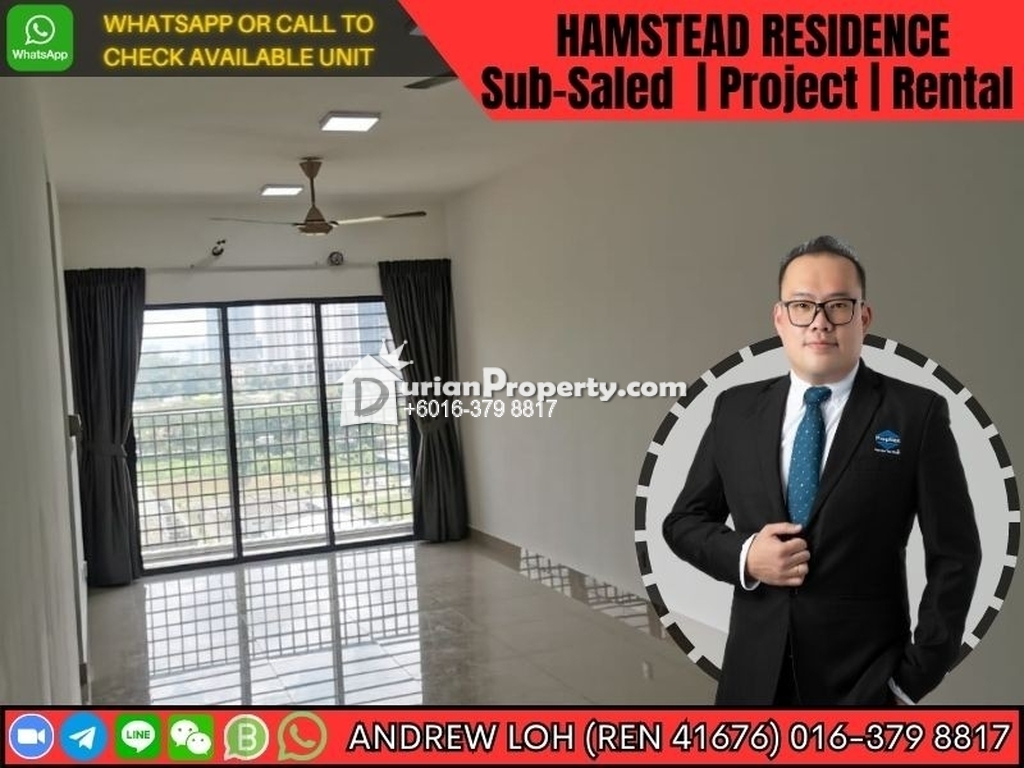 Condo For Rent at The Hamstead