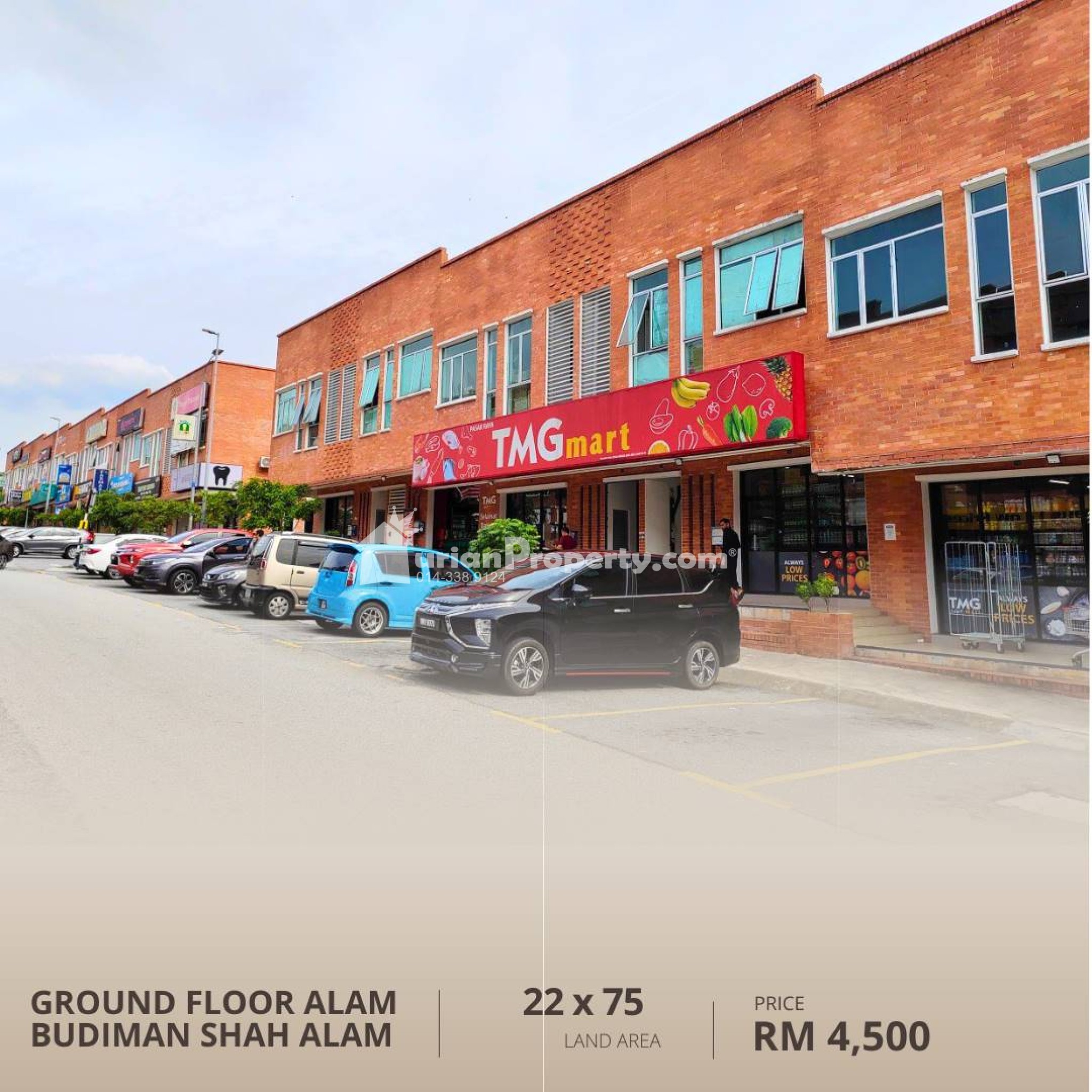 Shop For Rent at Alam Budiman