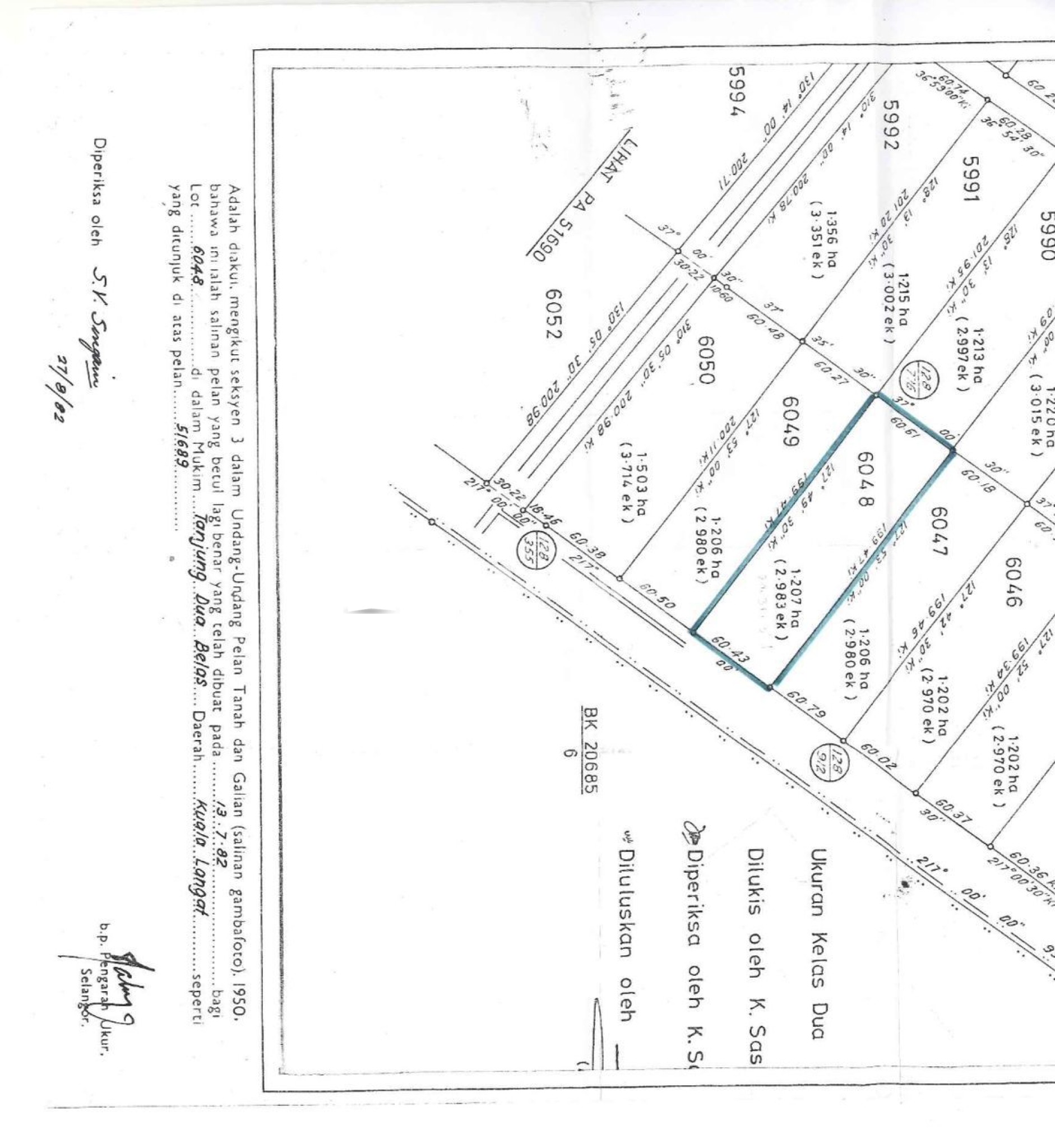 Agriculture Land For Sale at Banting