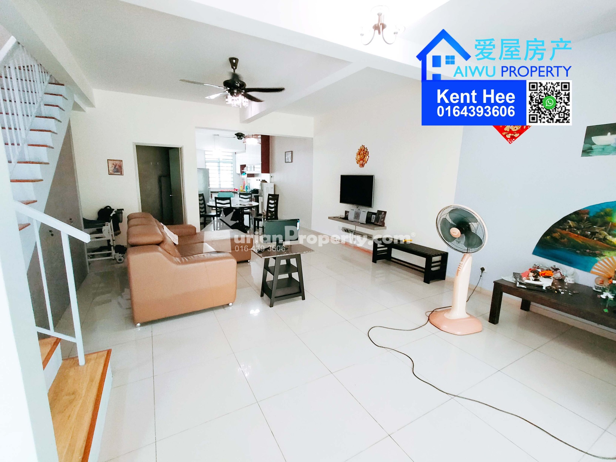 Terrace House For Rent at Taman Titi Heights
