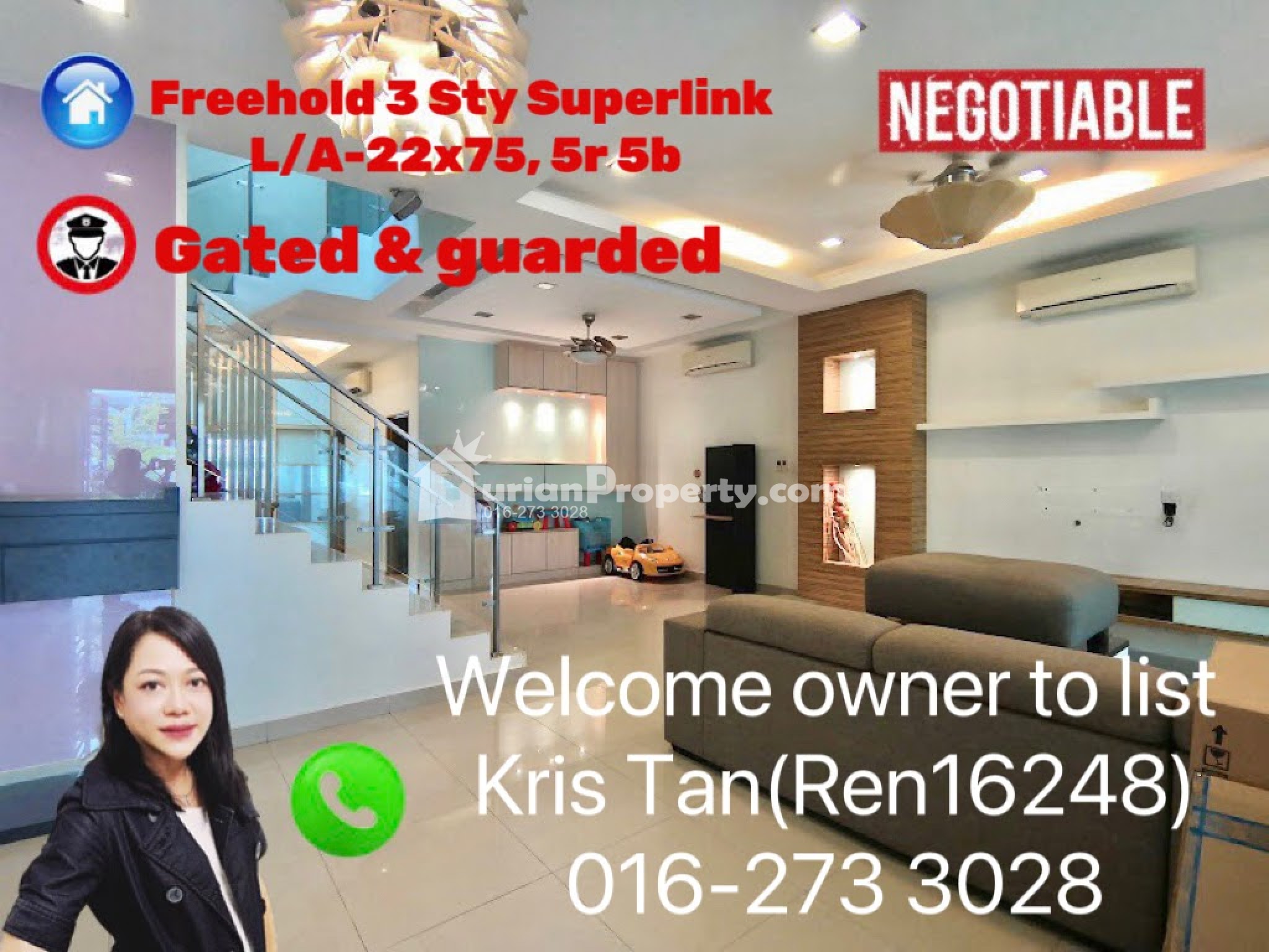 Terrace House For Rent at The Peak