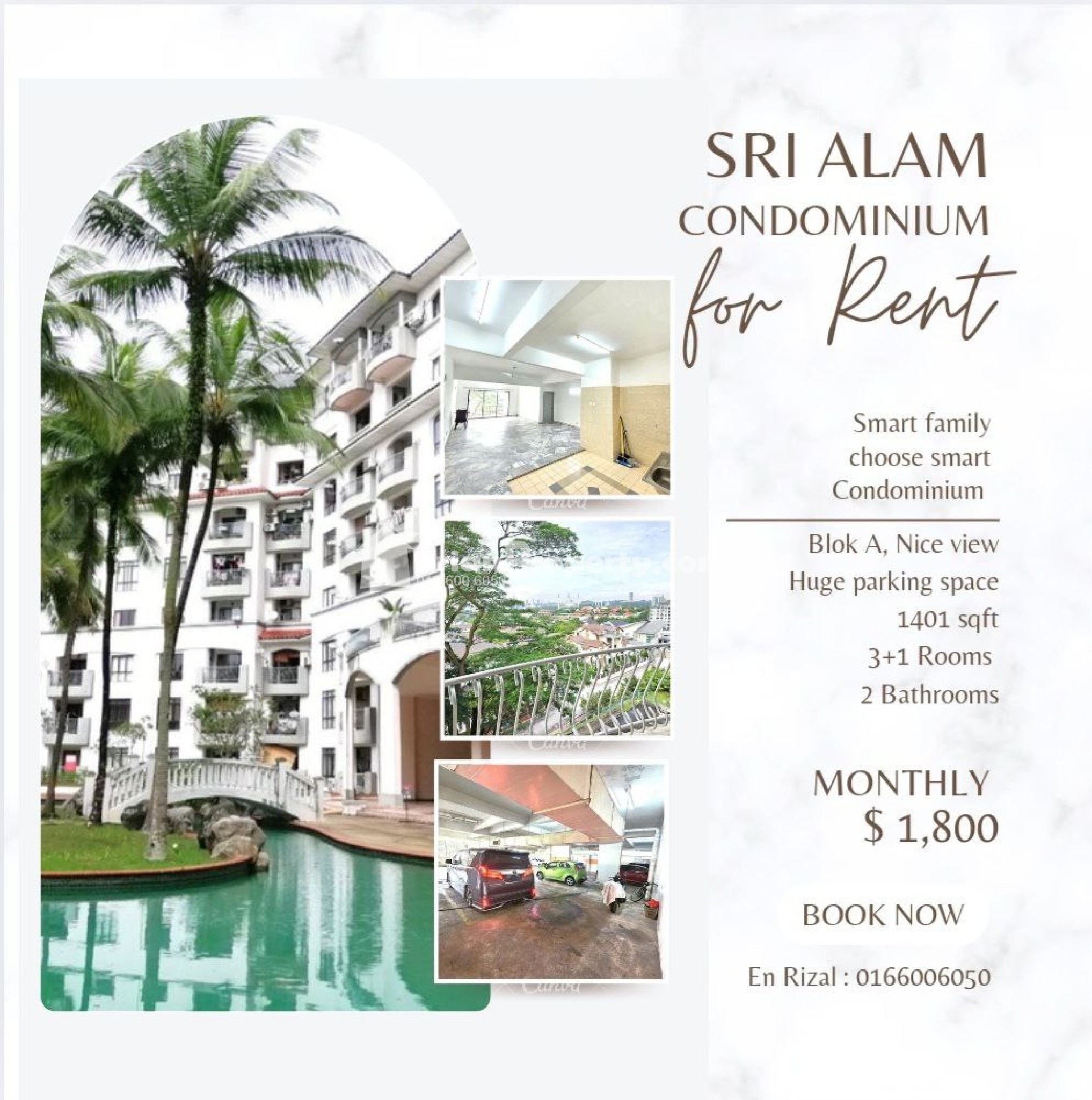 Condo For Rent at Sri Alam Condominium