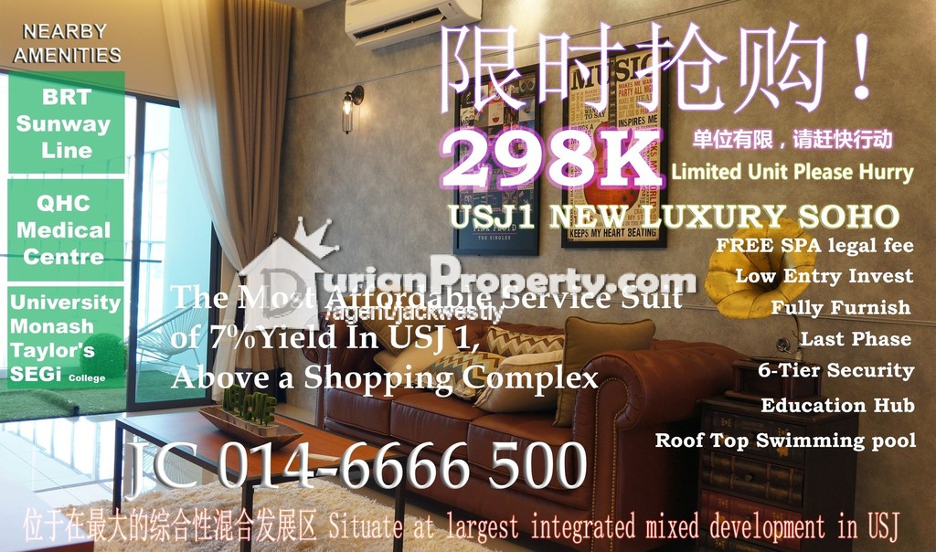 Soho For Sale At Empire Remix Usj For Rm 298 000 By Jc Chin Durianproperty