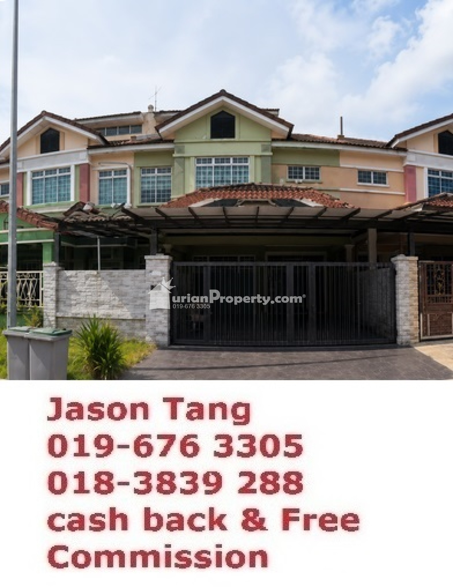 Terrace House For Auction at Taman Pulai Indah