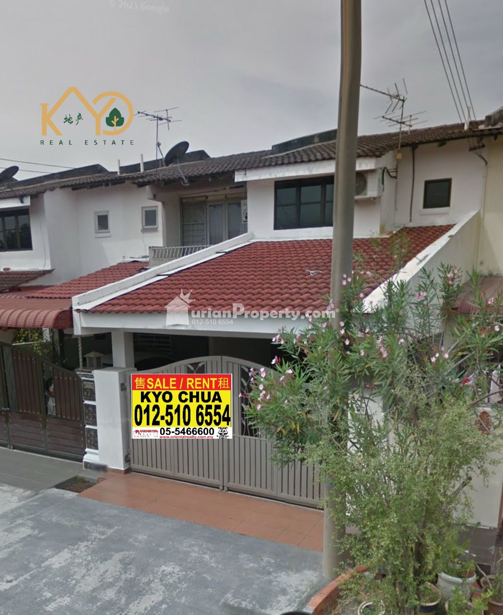 Terrace House For Sale at Taman Klebang Jaya
