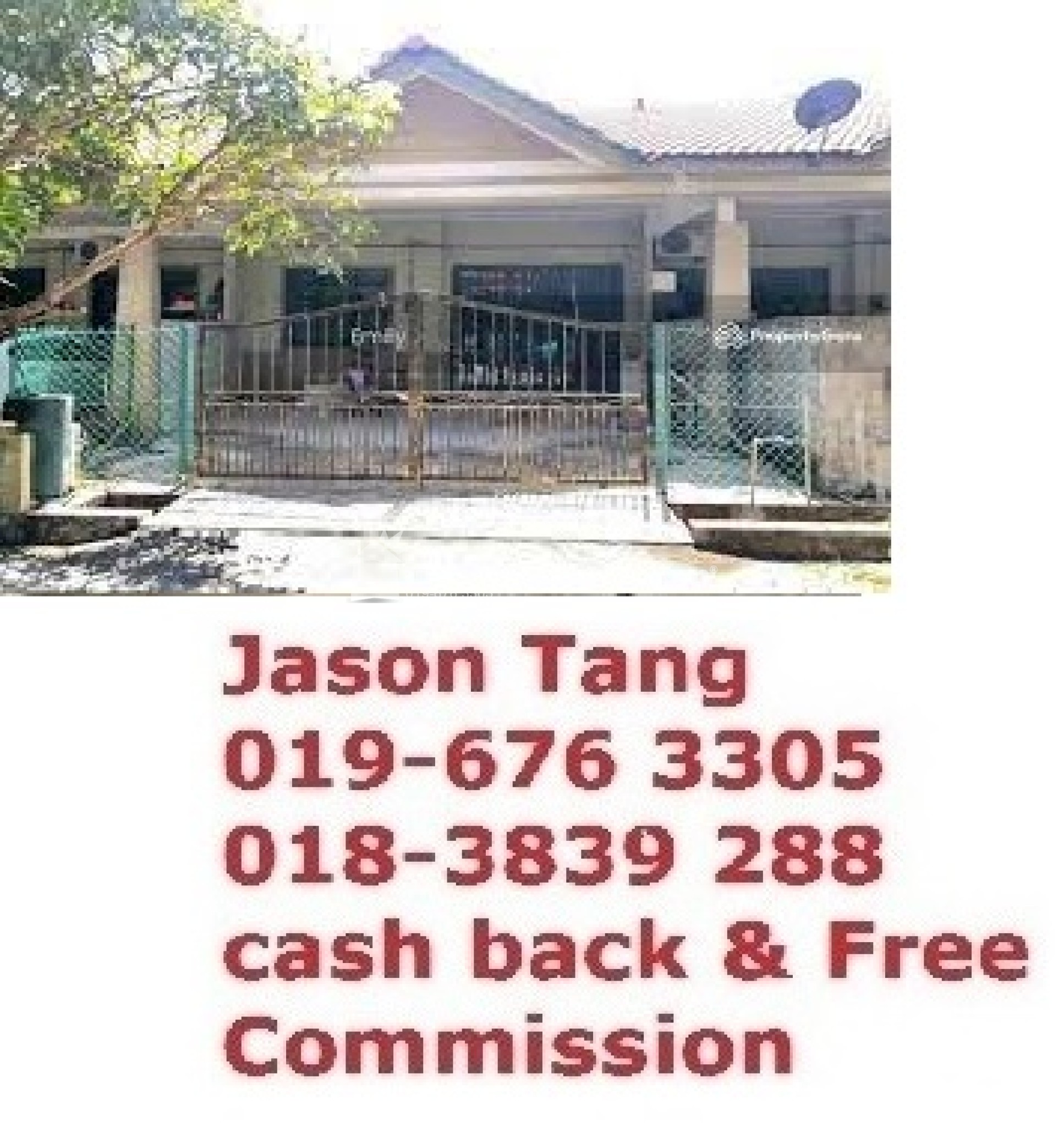 Terrace House For Auction at Sungai Soi