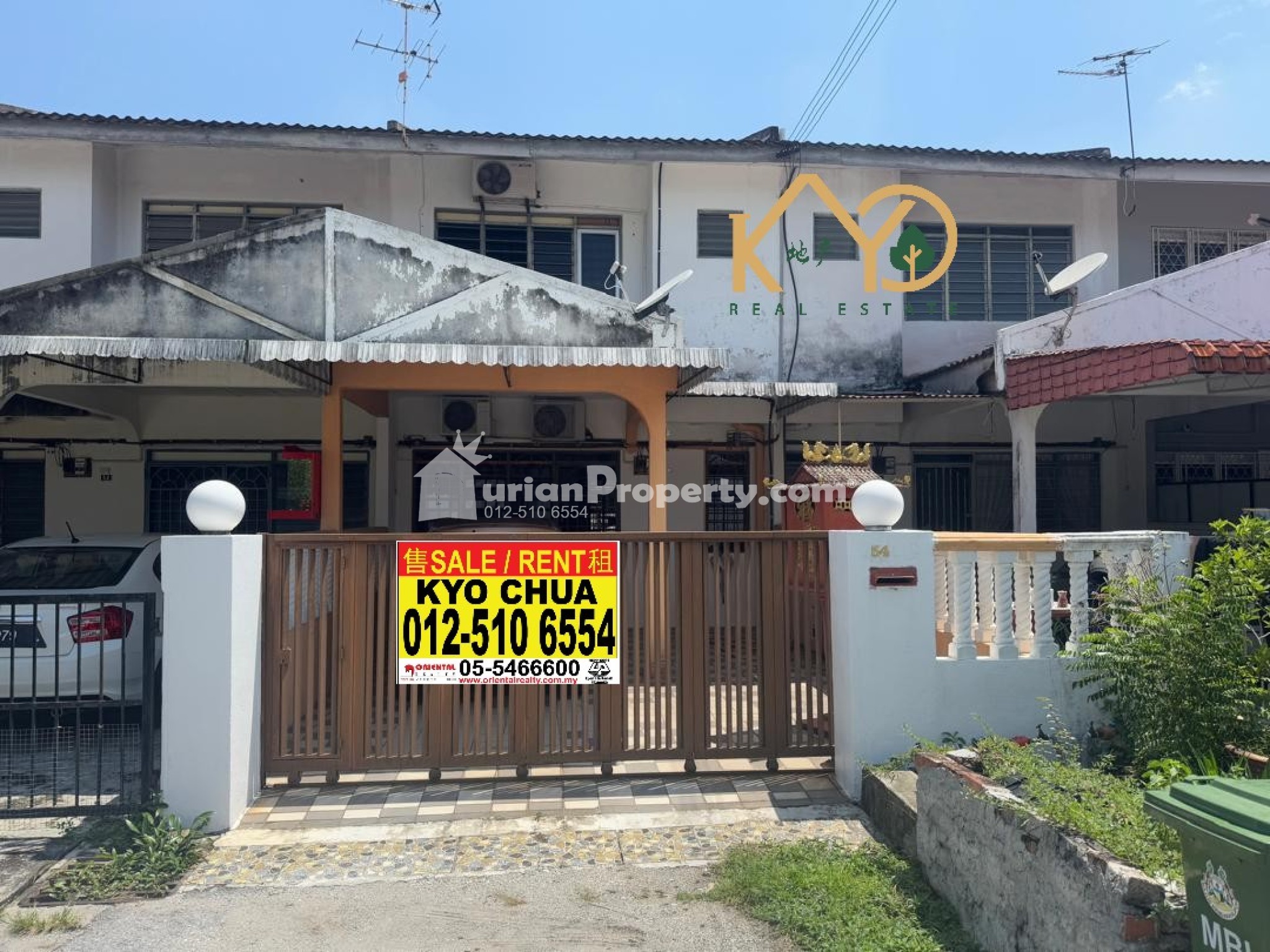 Terrace House For Sale at Taman Bercham Baru