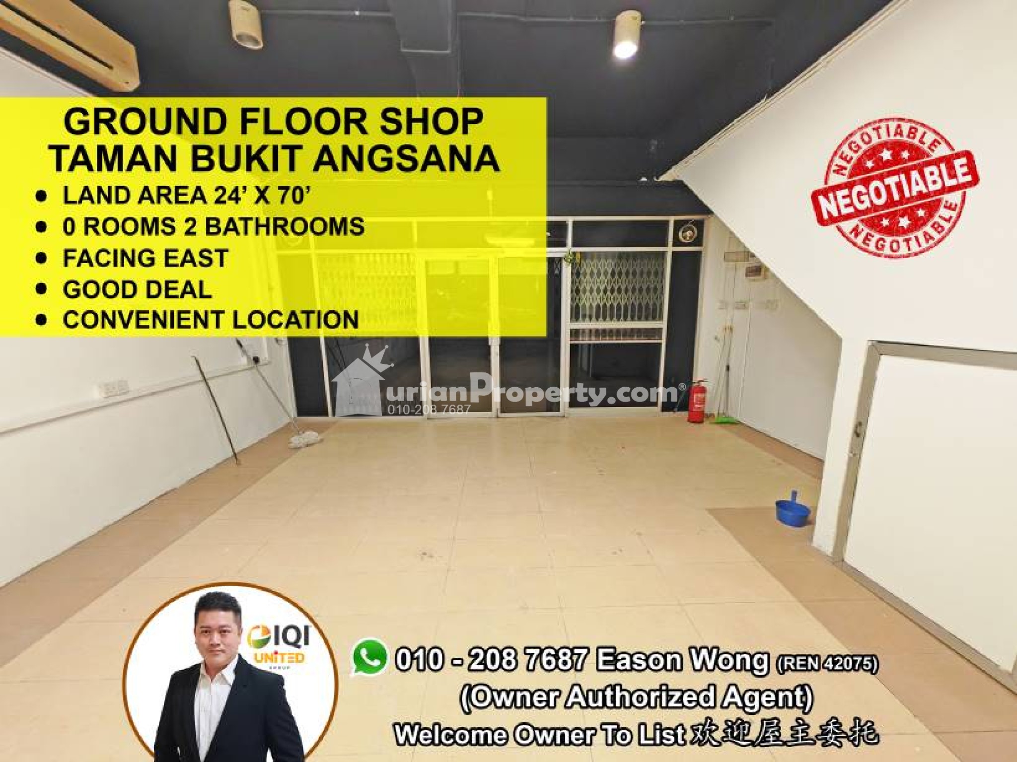 Shop For Rent at Taman Bukit Angsana