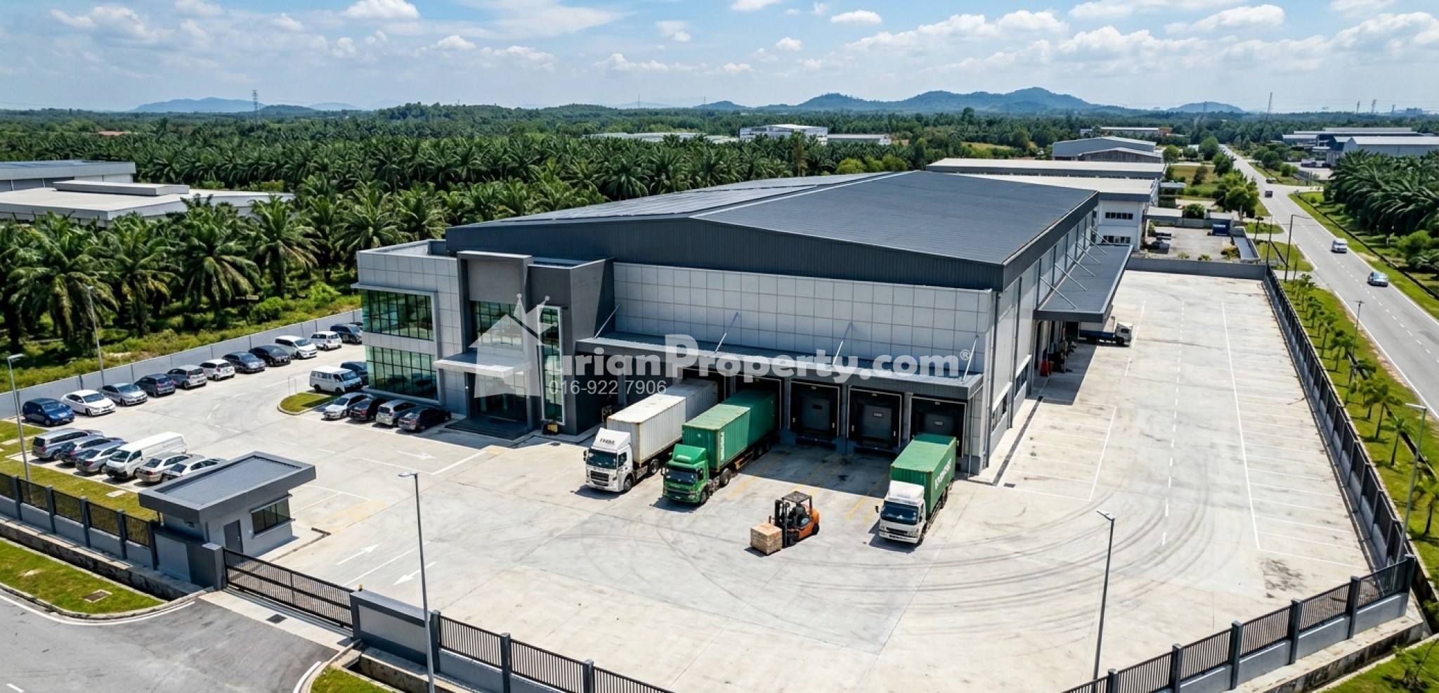 Semi-D Factory For Rent at Kawasan Perindustrian Telok Panglima Garang